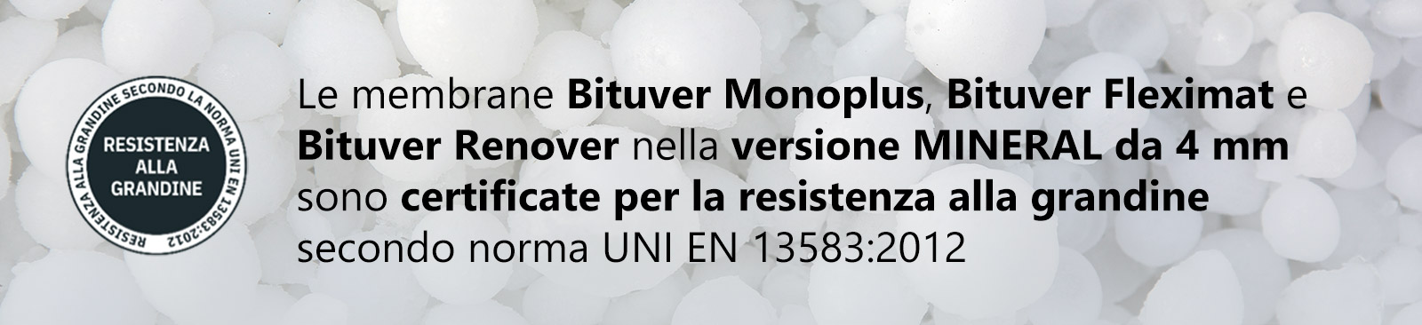 Bituvertech certificate antigrandine