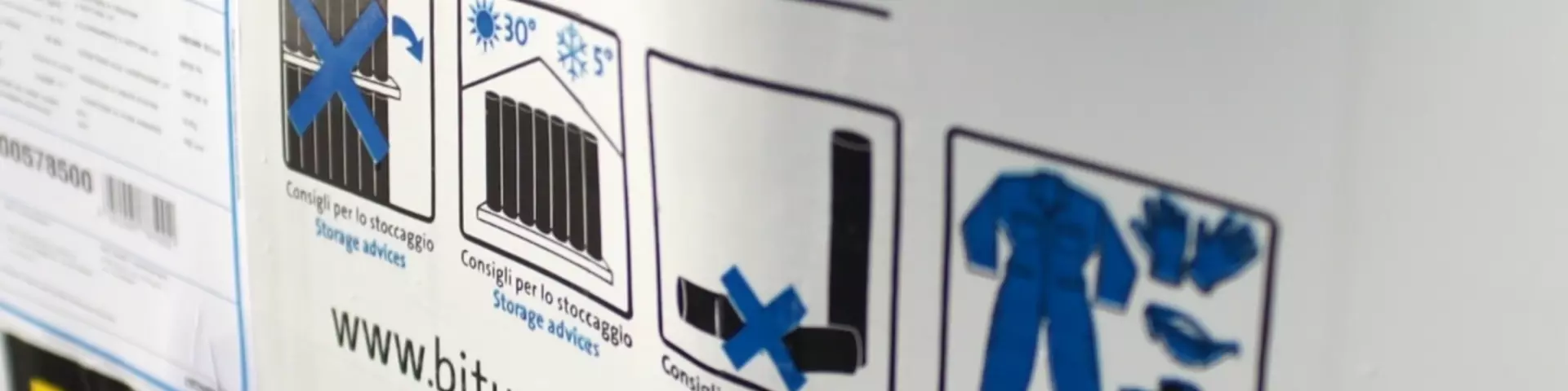 Consigli per stoccaggio e movimentazione