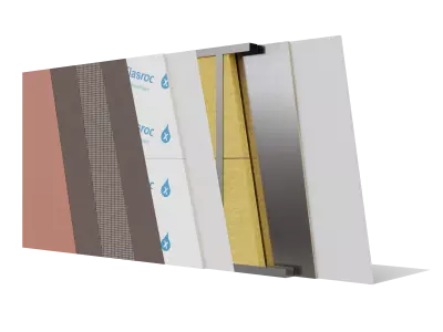 Parete di tamponamento Gyproc GX2 CLIMA SA3 254/150 LV GX HF CLIMA