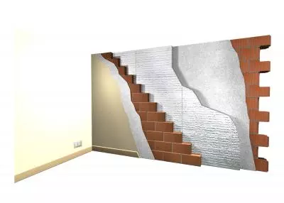 Pareti perimetrali isolate in intercapedine - Prestazioni elevate e rapidità di posa