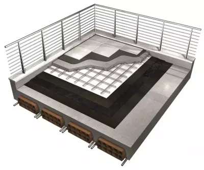 Impermebilizzazione con membrane impermeabilizzanti bitume-polimero per balconi e terrazze