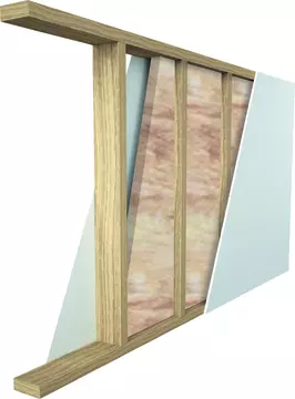 Parete divisoria Gyproc DA LA34 HF 100x60