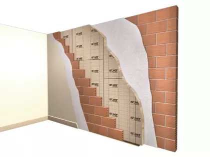 Parete Perimetrale Isolata con ARENA31 K