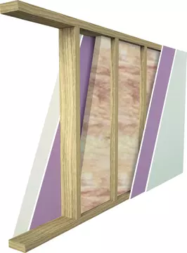 Parete divisoria Gyproc SA LA34 HF F 100x60