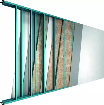 Parete divisoria Gyproc SAD5 183/50 LA31 HF STD