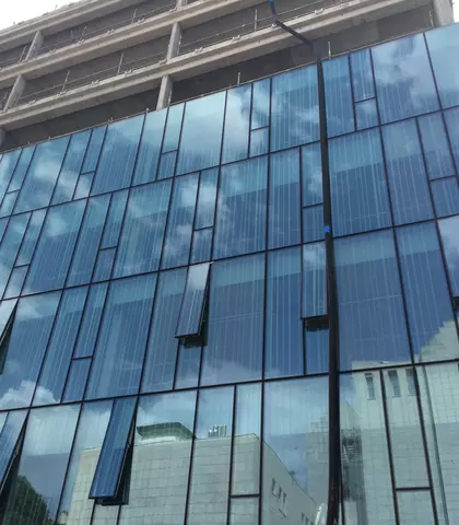 Impianto di distribuzione aria Torre Benko Bolzano